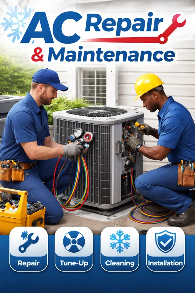 Air Conditioners Maintenance Dubai AC technician Dubai Professional AC maintenance HVAC maintenance services AC servicing UAE