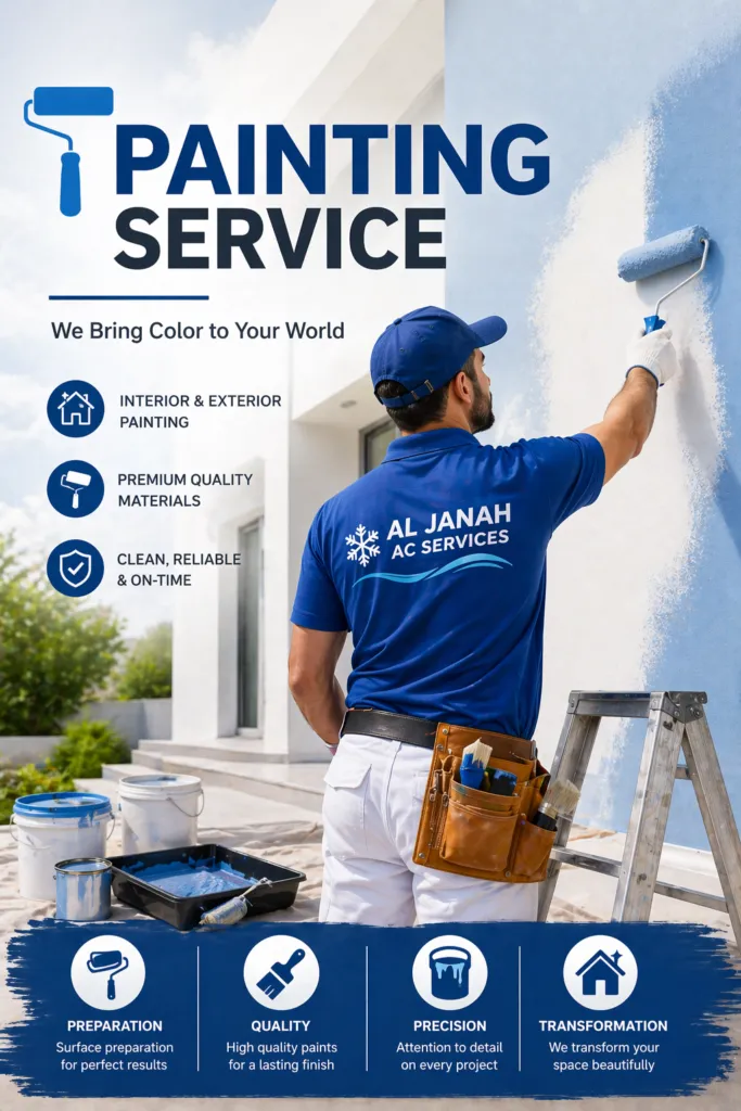 Painting Services Dubai Commercial painting solutions Home painting Dubai Wall painting services Professional painters UAE