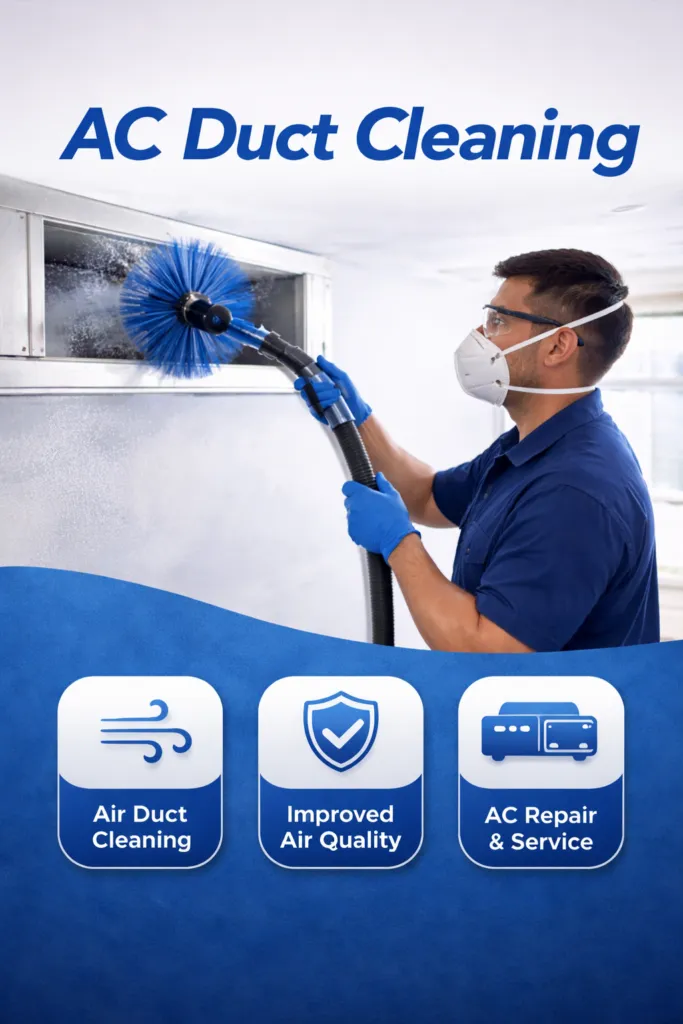 AC Duct Cleaning Dubai AC ventilation cleaning Indoor air cleaning Air duct cleaning services HVAC duct cleaning UAE